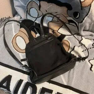 Coach 7404 Mercer vintage top handle backpack Coach Mercer Backpack in Black Nylon and Leather 7404 | eBay main image 3